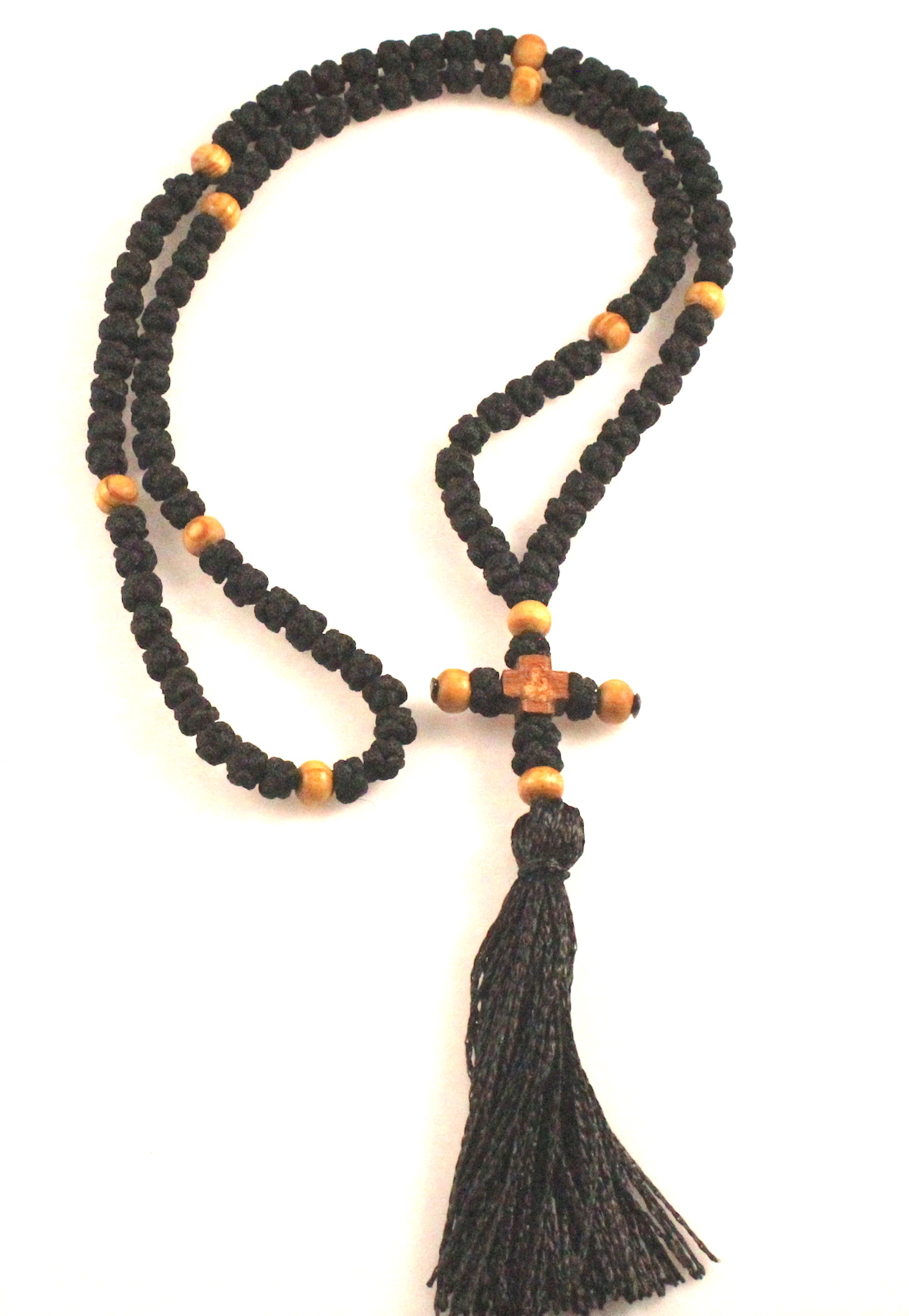 Orthodox Christian Black Prayer Rope 50 knots with Red Beads, Praying Ropes,  Orthodox Family www. Online Christian Art Store. Greek Orthodox  Incense, Holy Icons, Church Supplies