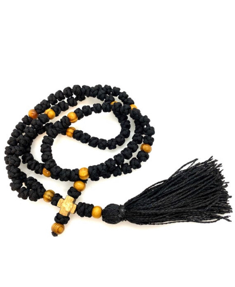 Extra Long Orthodox Prayer Rope with 100 knots in Multiple Colors